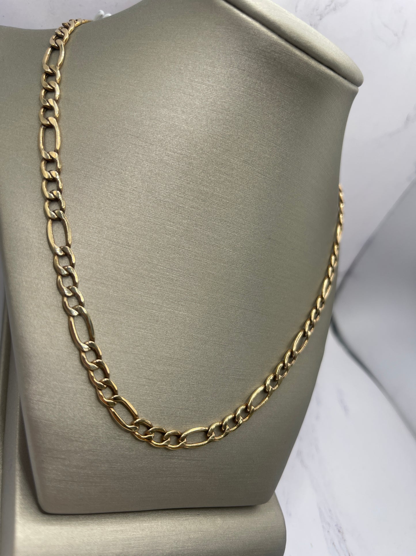 Figaro Hollow Chain 10k