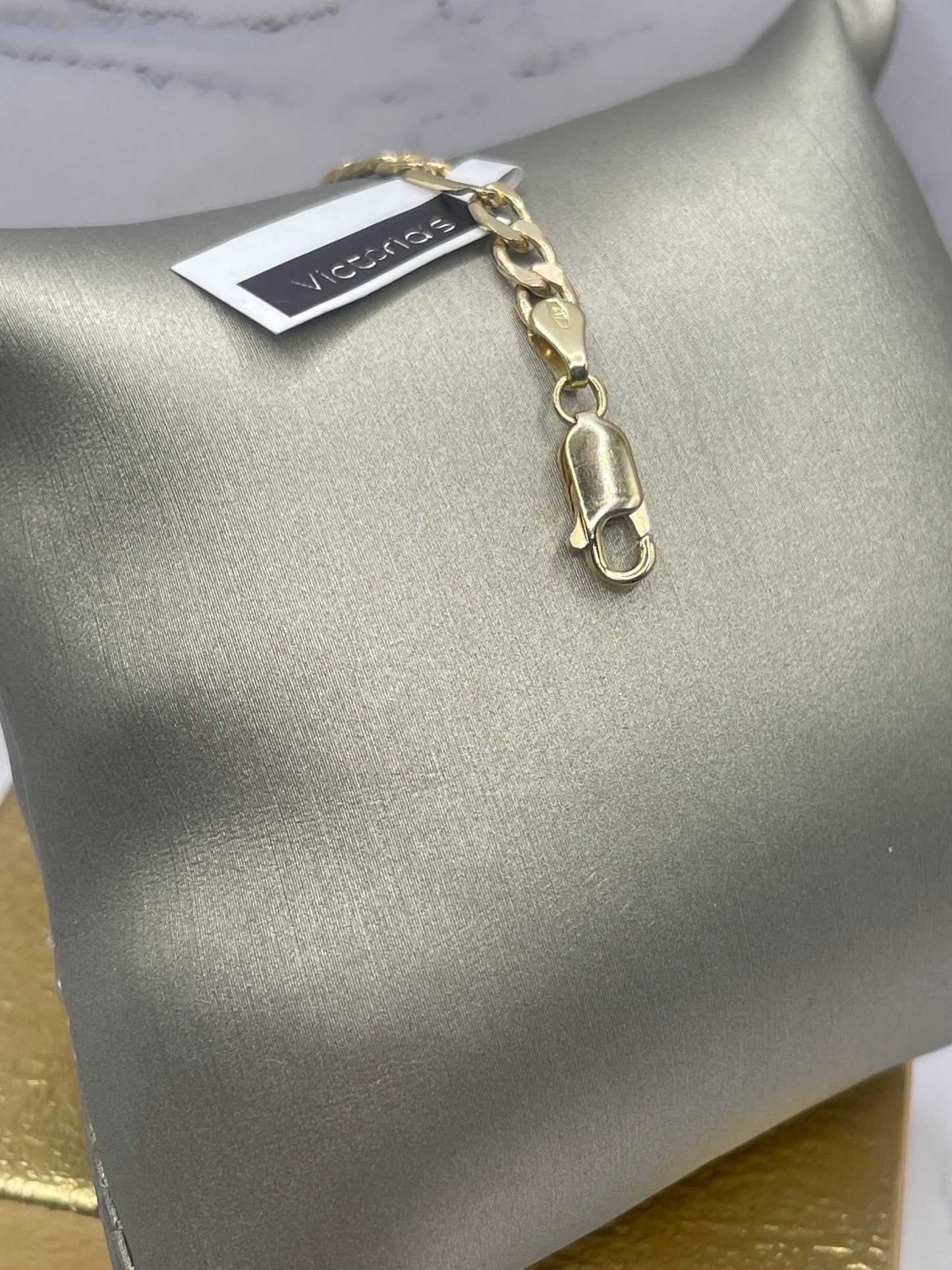 Figaro ID Bracelet (Kids) 10k
