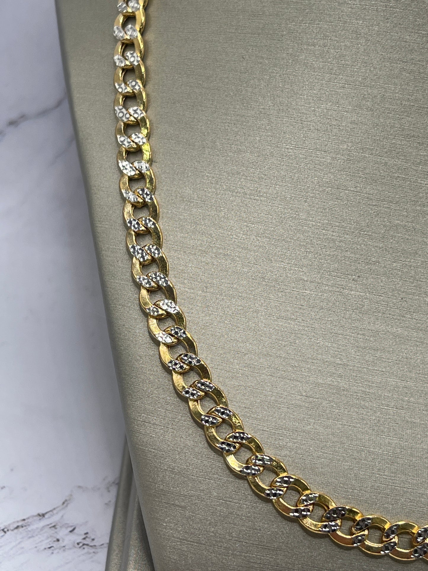 Cuban DC Semi-Solid Chain 10k