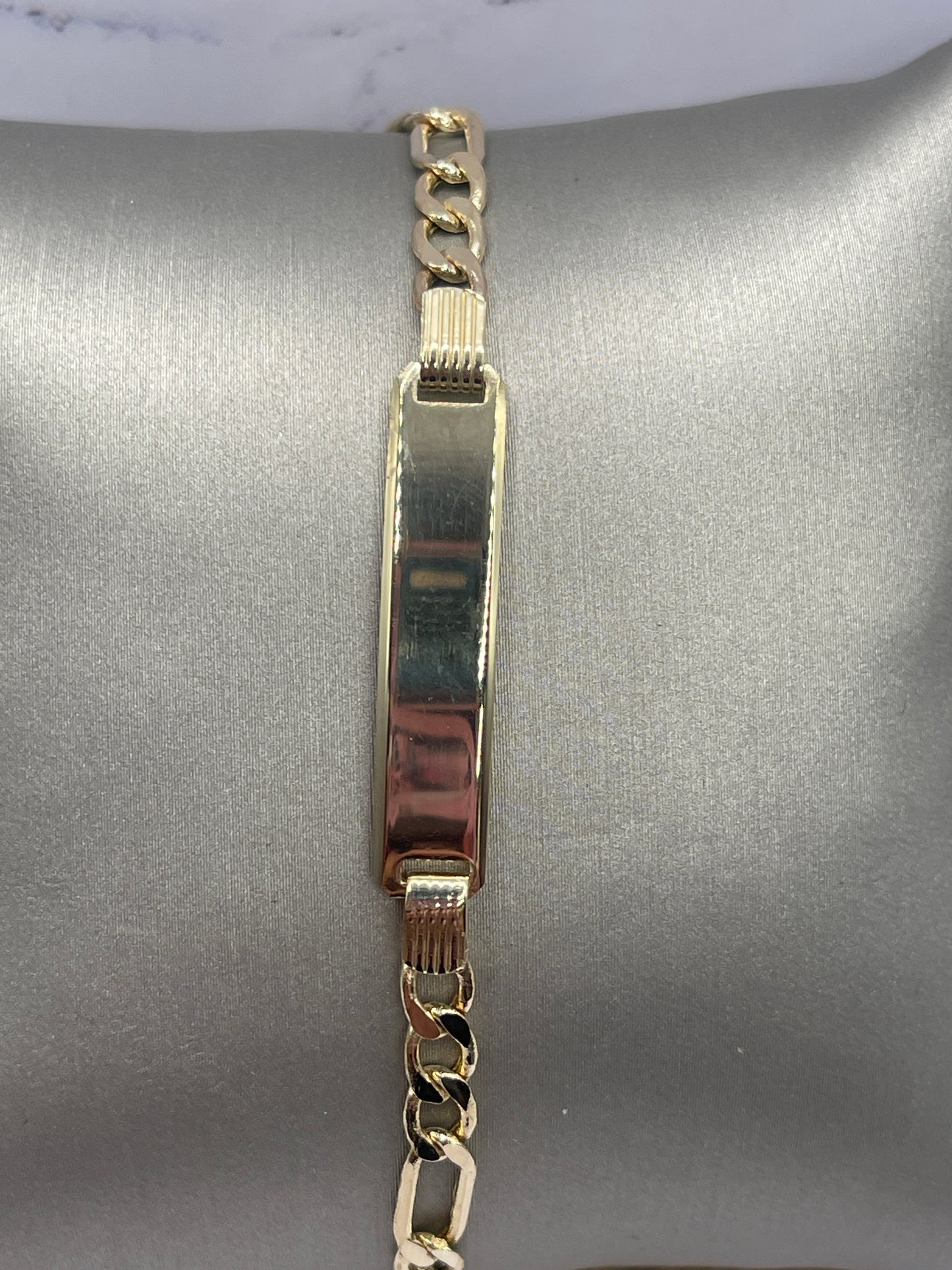 Figaro ID Bracelet (Kids) 10k