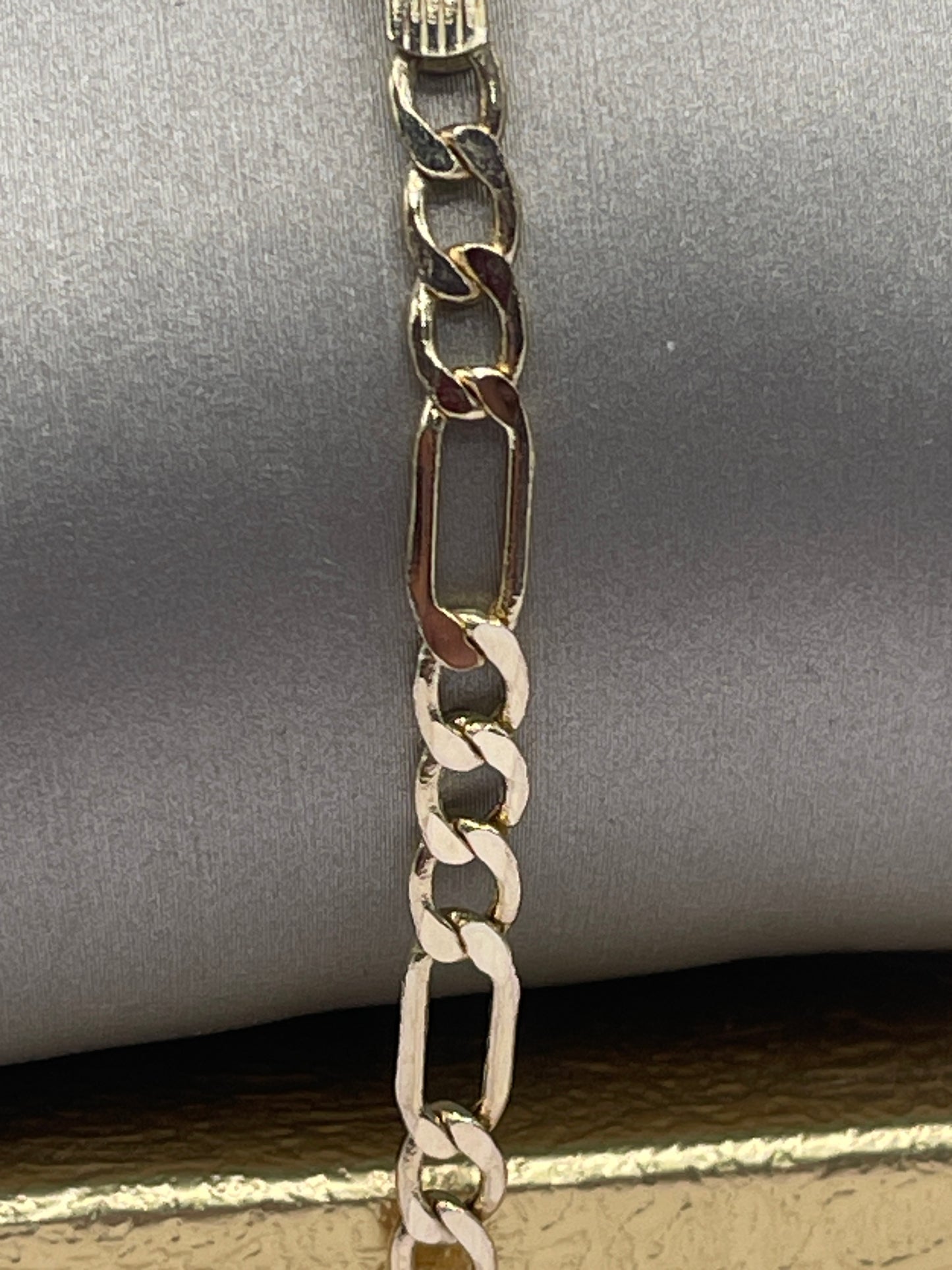 Figaro ID Bracelet (Kids) 10k