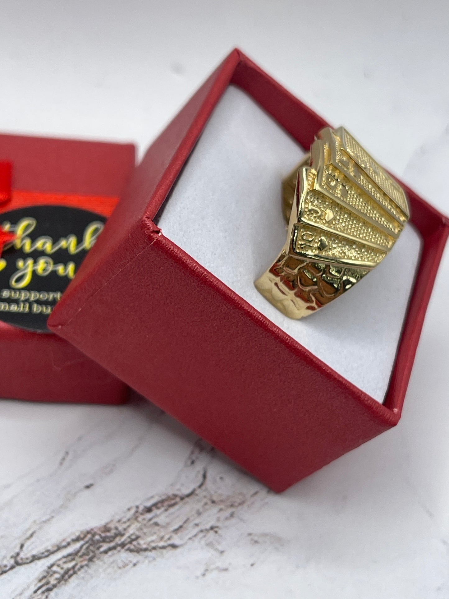 Cards Deck Ring 14k