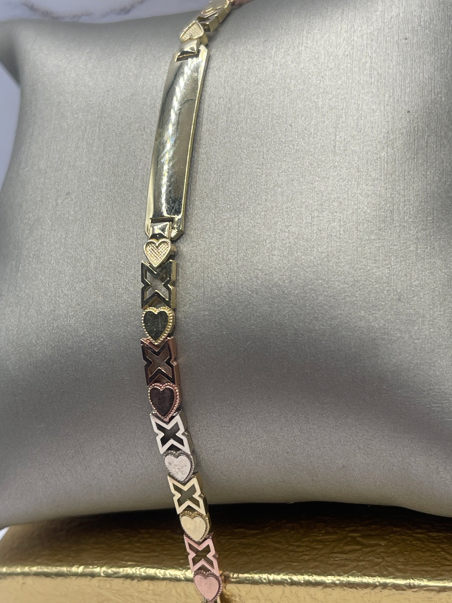 XO ID Bracelet 10k