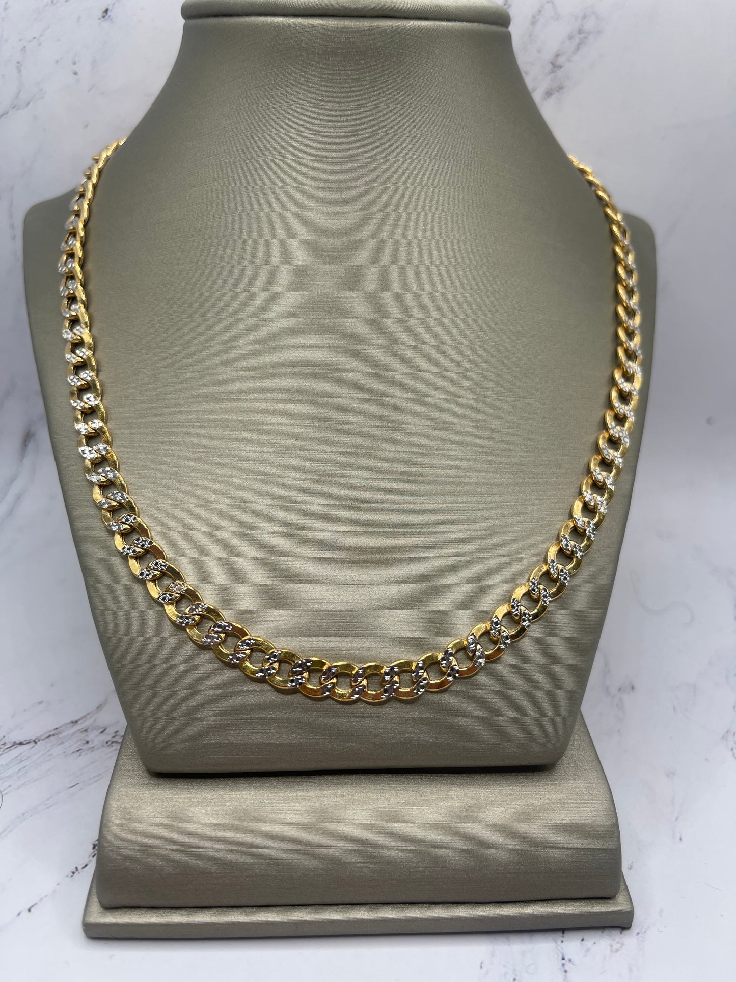 Cuban DC Semi-Solid Chain 10k