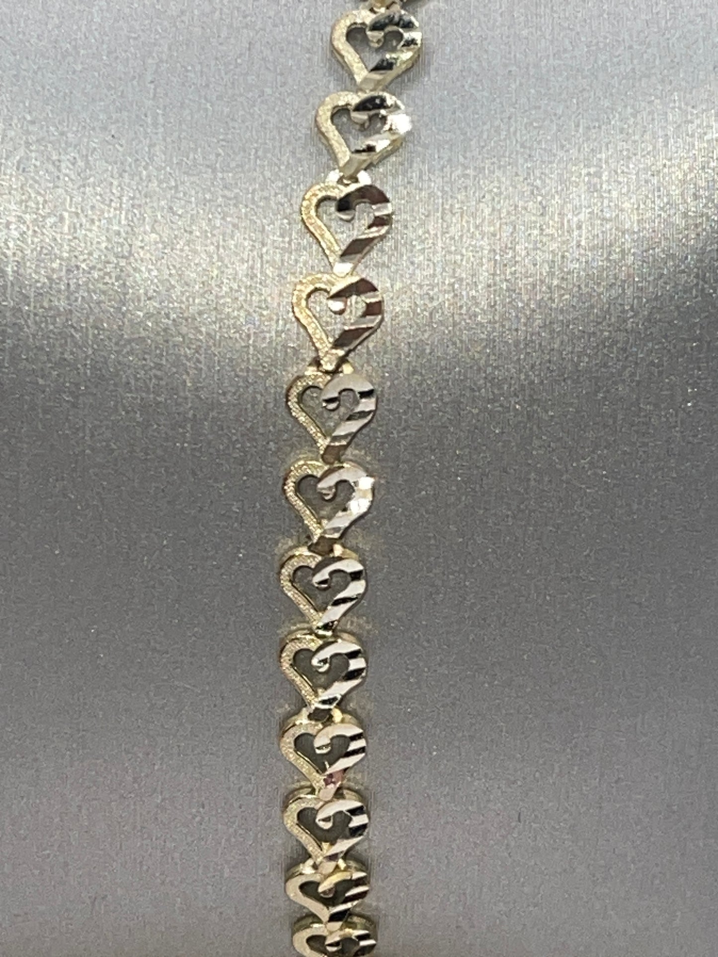 Heart Bracelet 10k