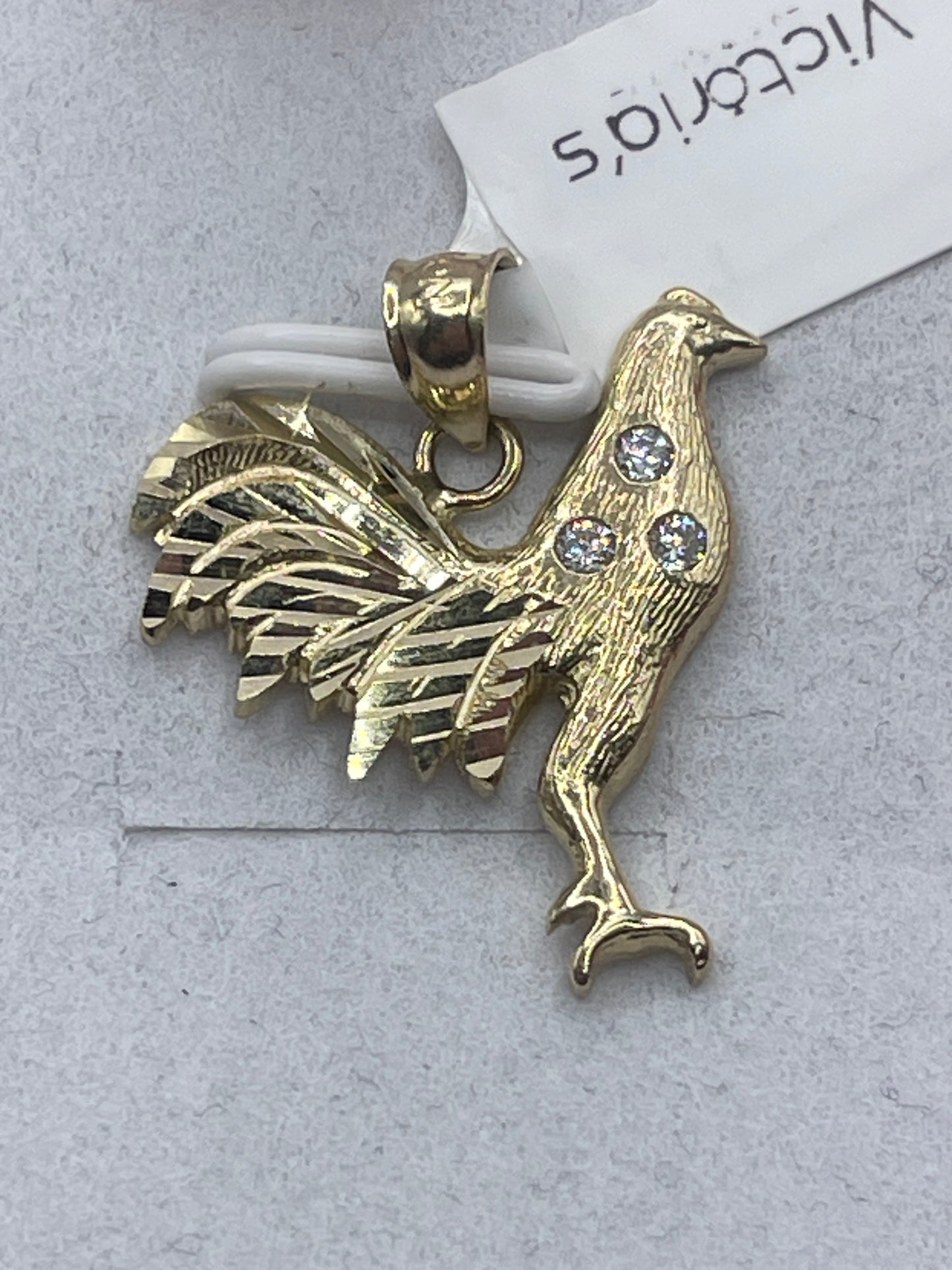 Roaster Pendent 14k