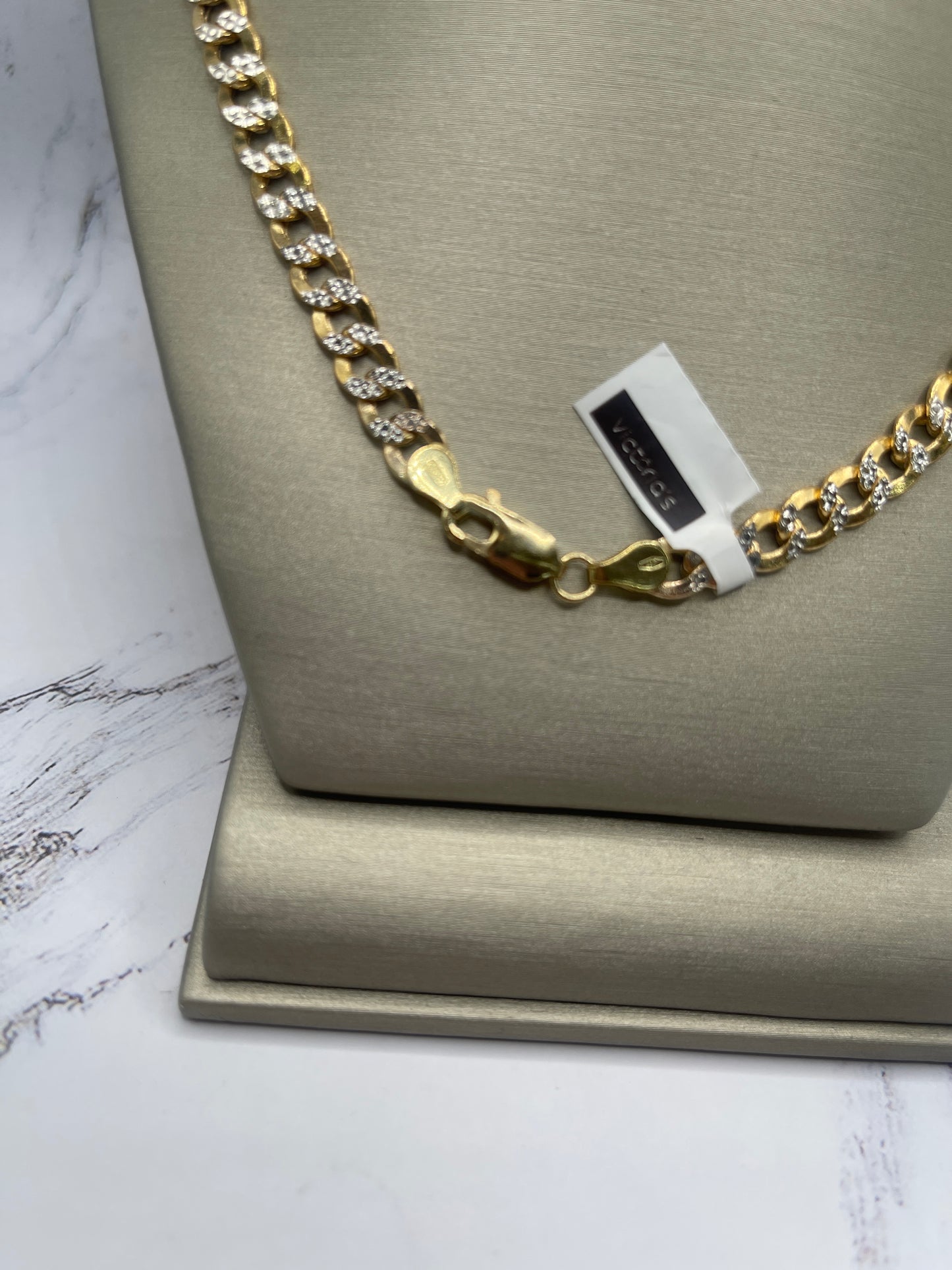 Cuban DC Semi-Solid Chain 10k