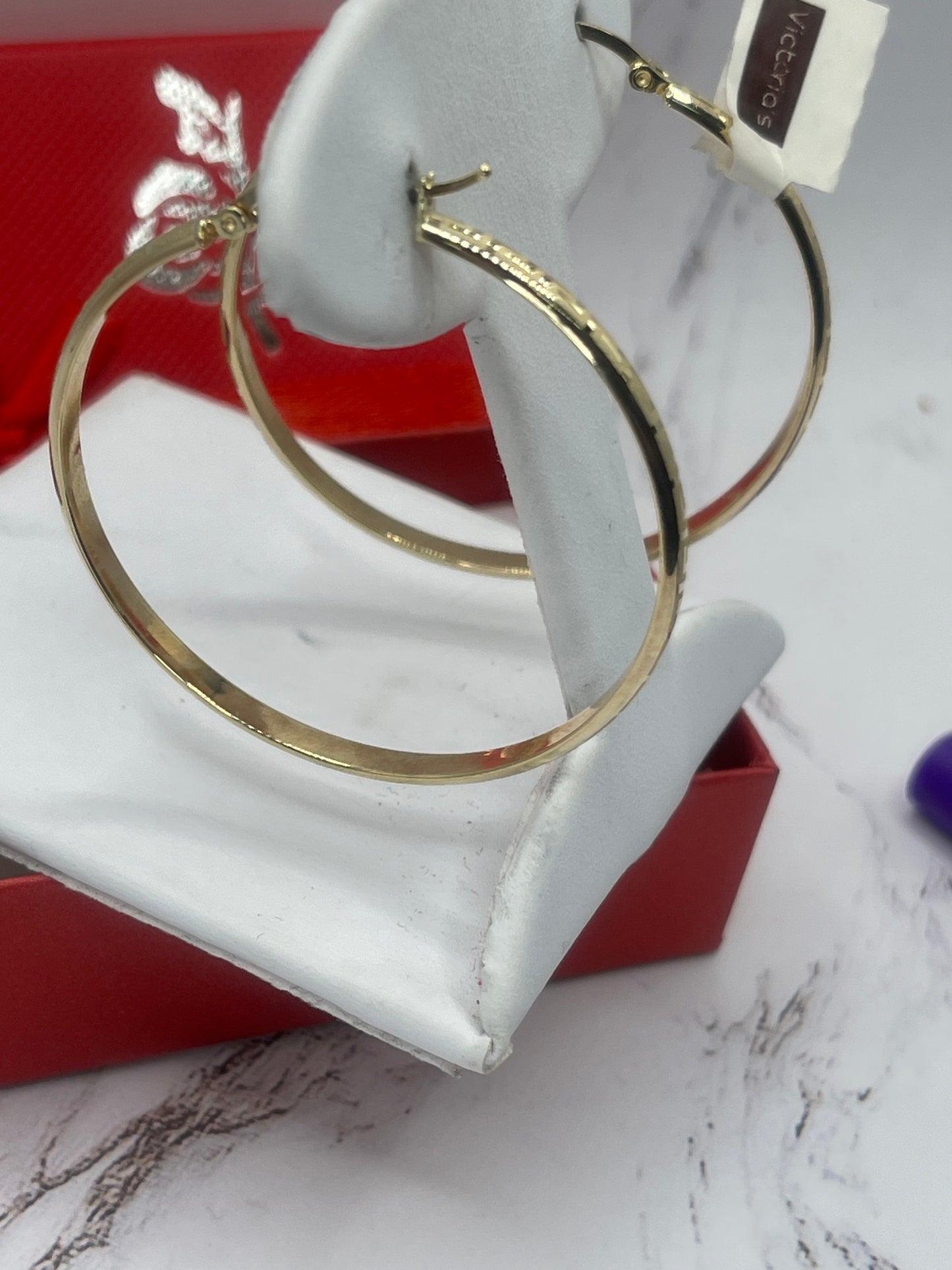 Hoop Earrings 14k