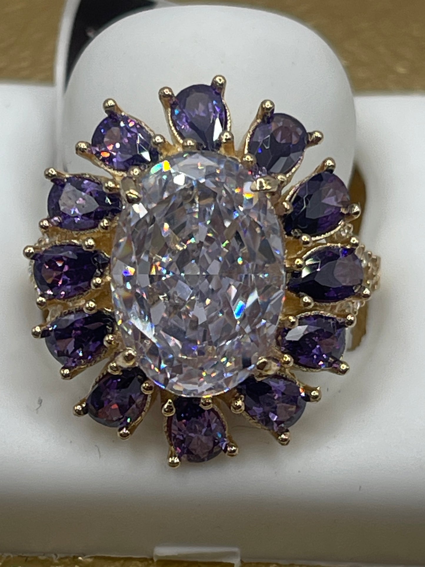 Cz Ring 14K