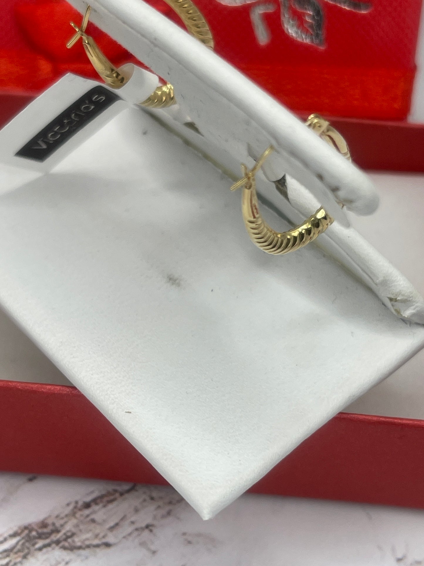 Hoop Earrings 14k