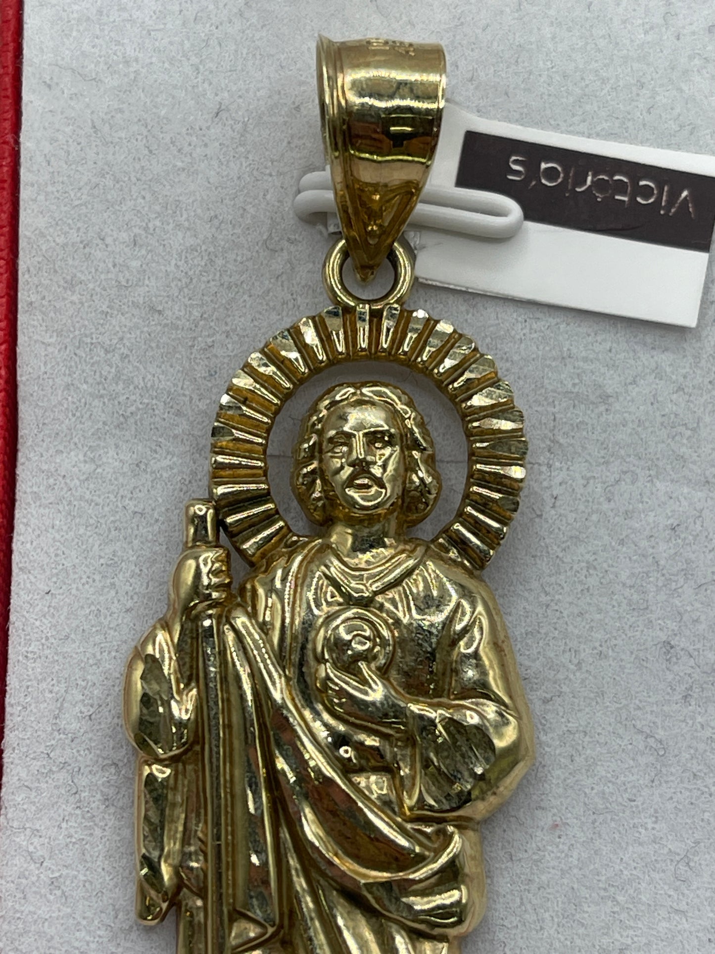 St Judas Pendent 10k