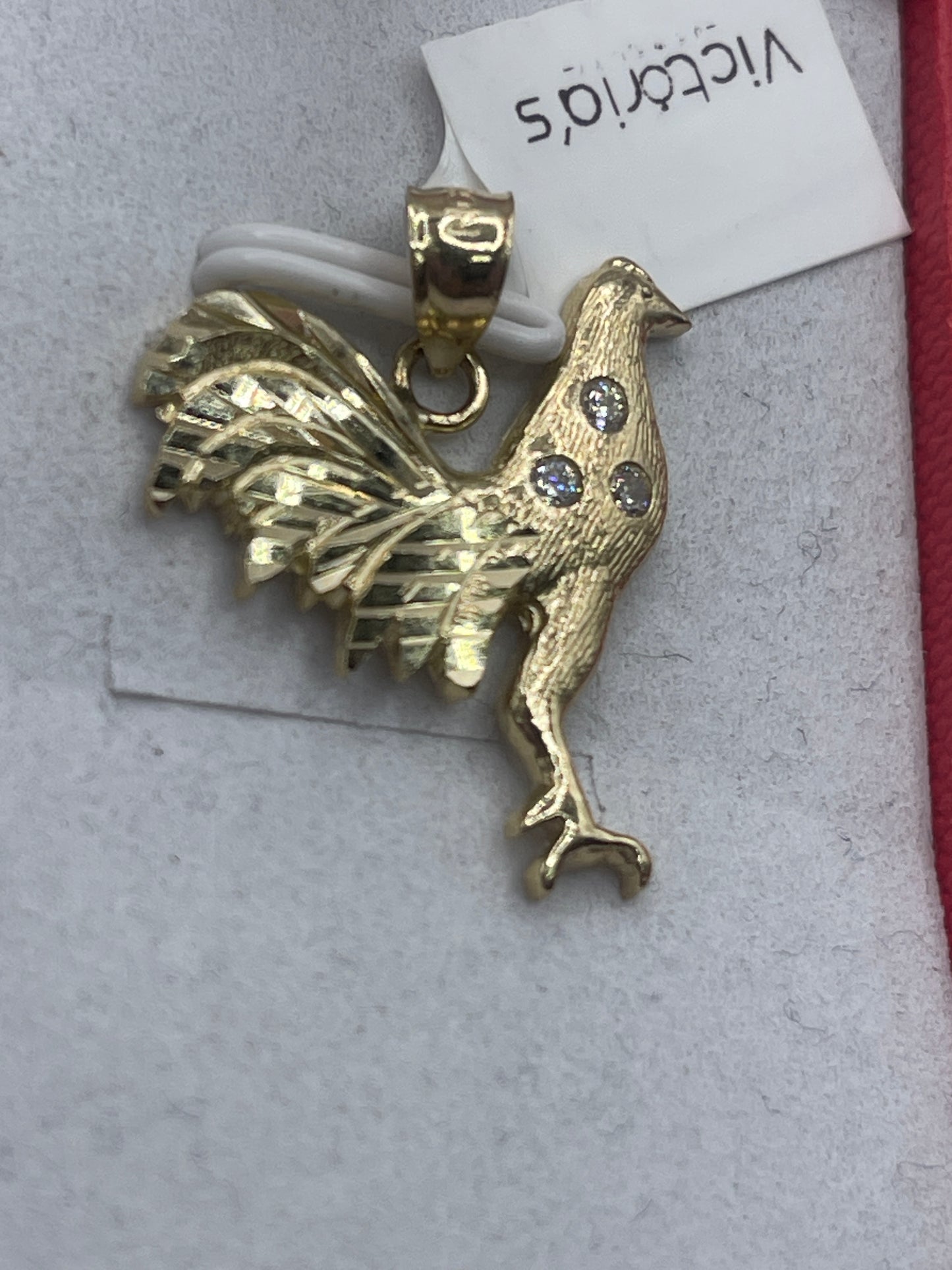 Roaster Pendent 14k