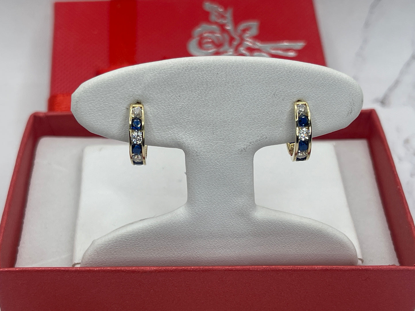 Huggies Blue/ White 14k