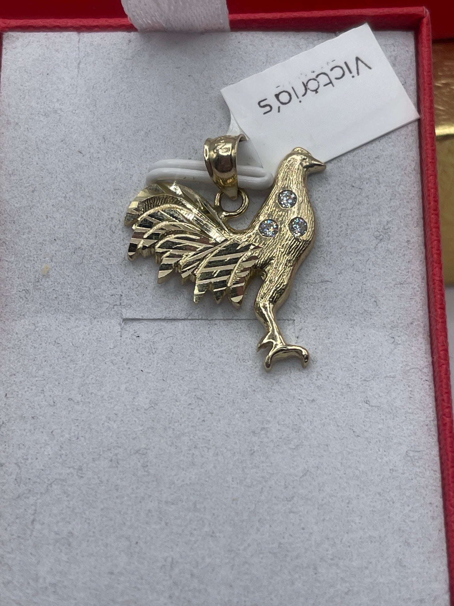Roaster Pendent 14k