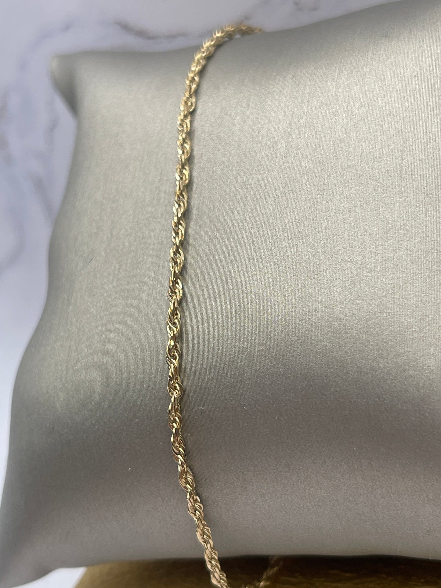 Rope Bracelet 14k