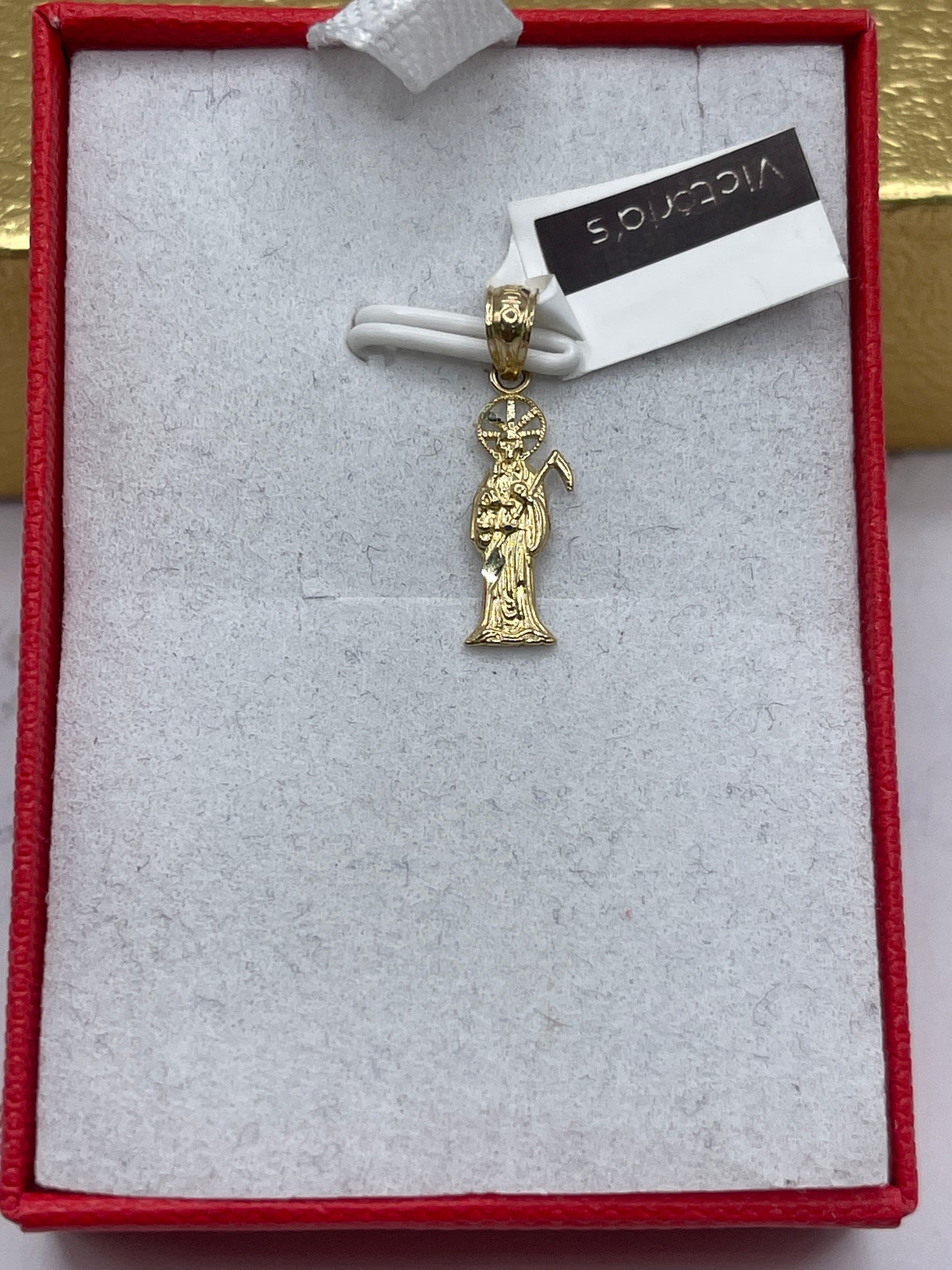 St Muerte Pendent 10k