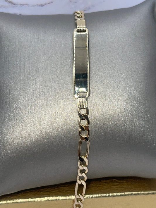 Figaro ID Bracelet (Kids) 10k
