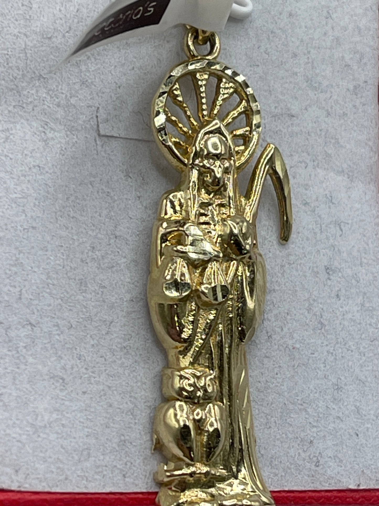 St Muerte Pendent 10k