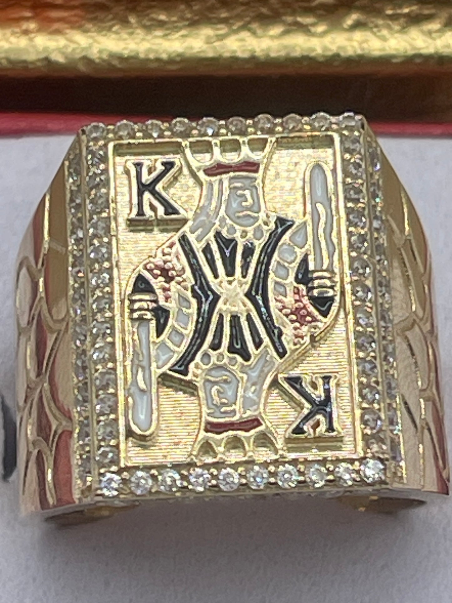 King Men Ring 10k