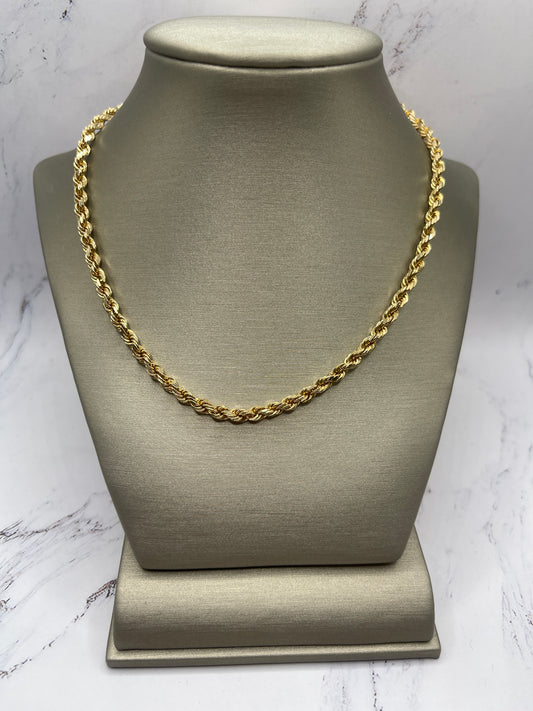 Rope Solid Chain 10k