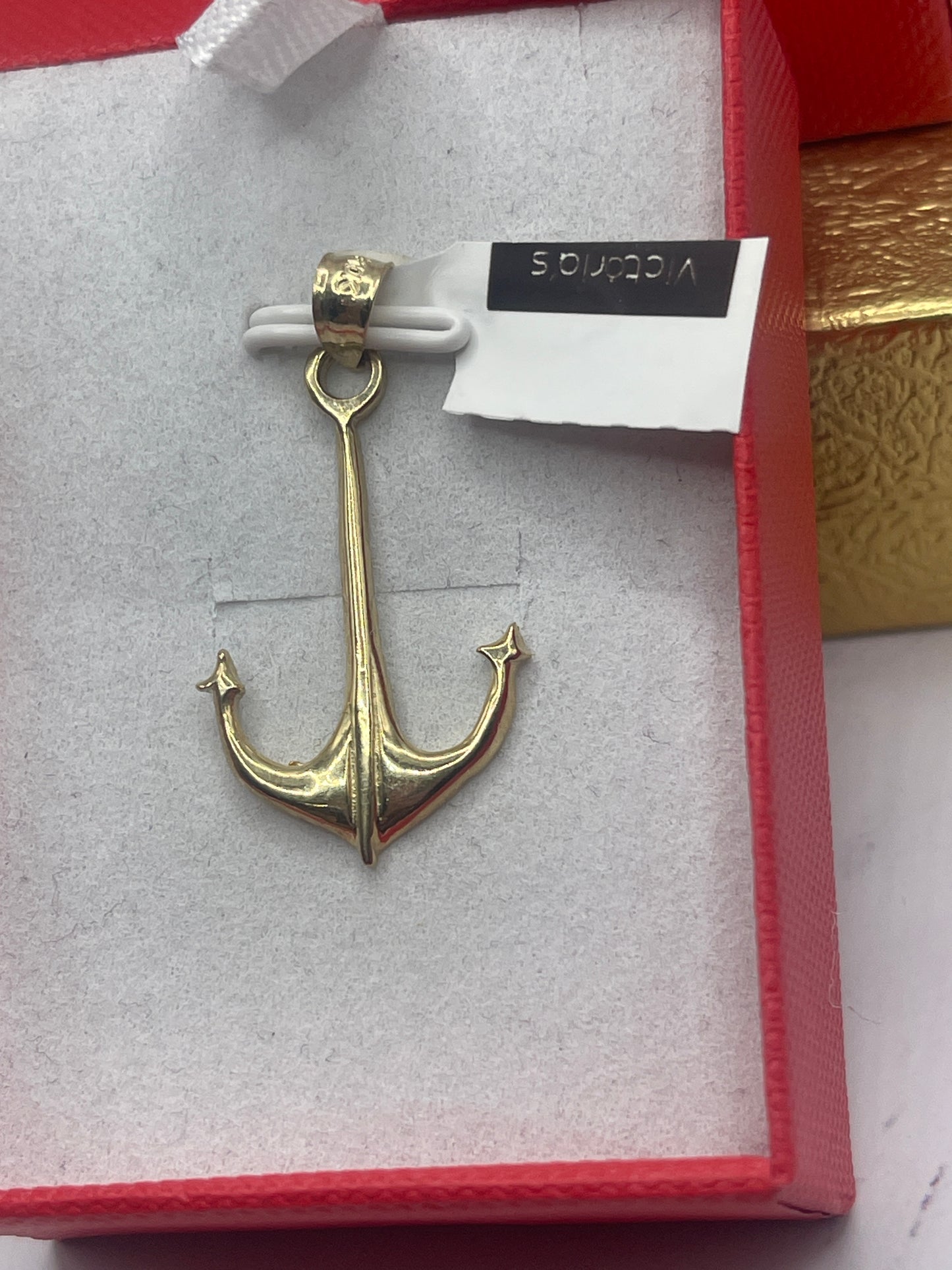 Anchor Pendant 10k