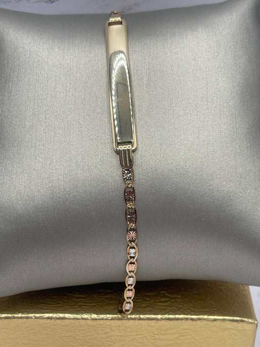 Valentino ID Bracelet 14k