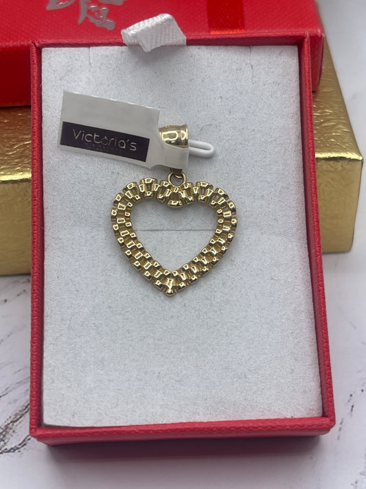 Heart Rolex Pendent 10k