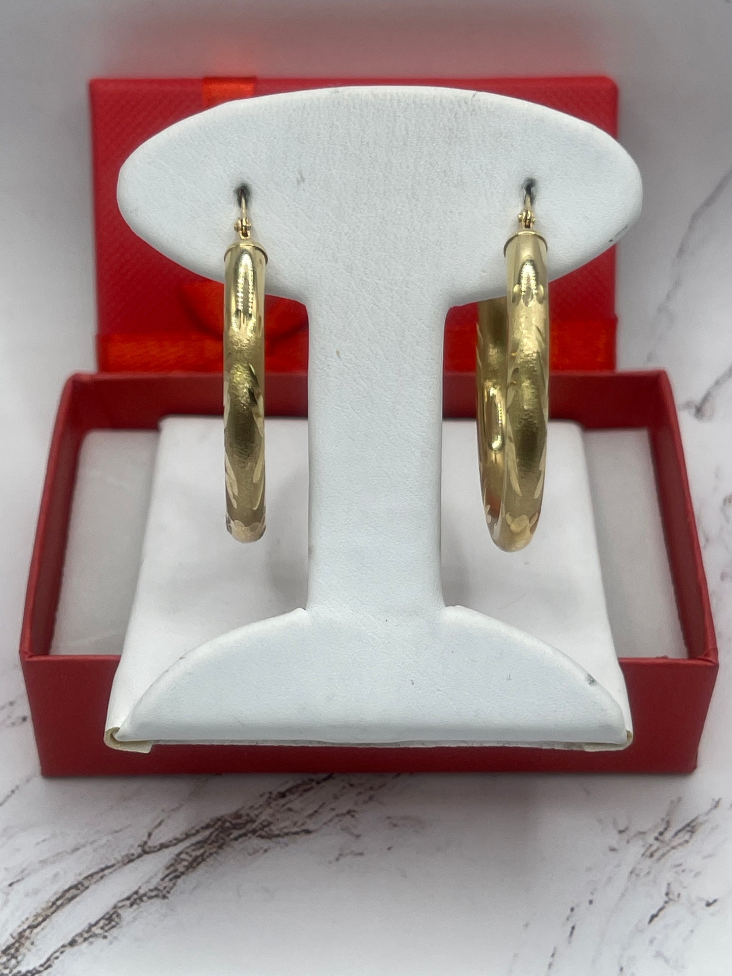 Hoop Earrings 14k