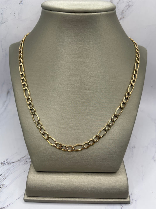 Figaro Hollow Chain 10k