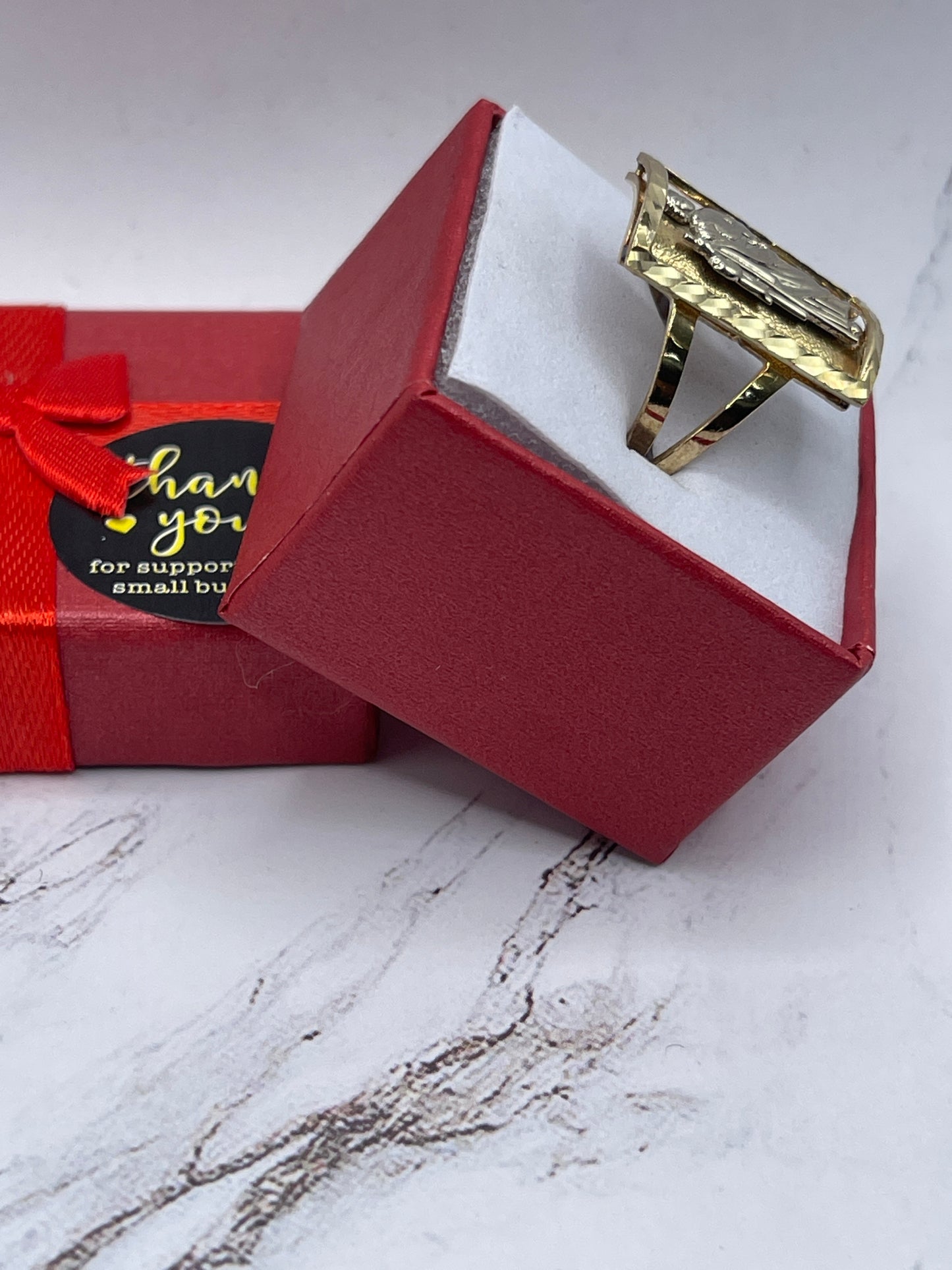 St Judas Rectangle Ring 10k