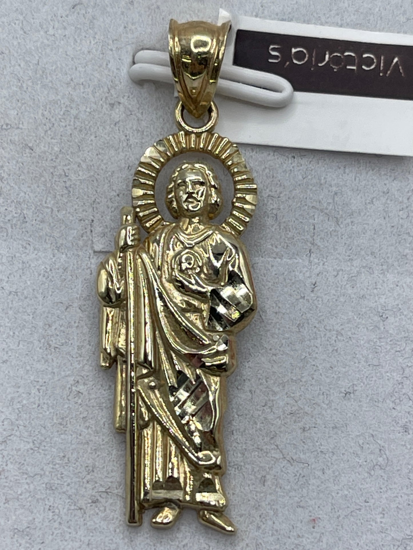 St Judas Pendent 10k