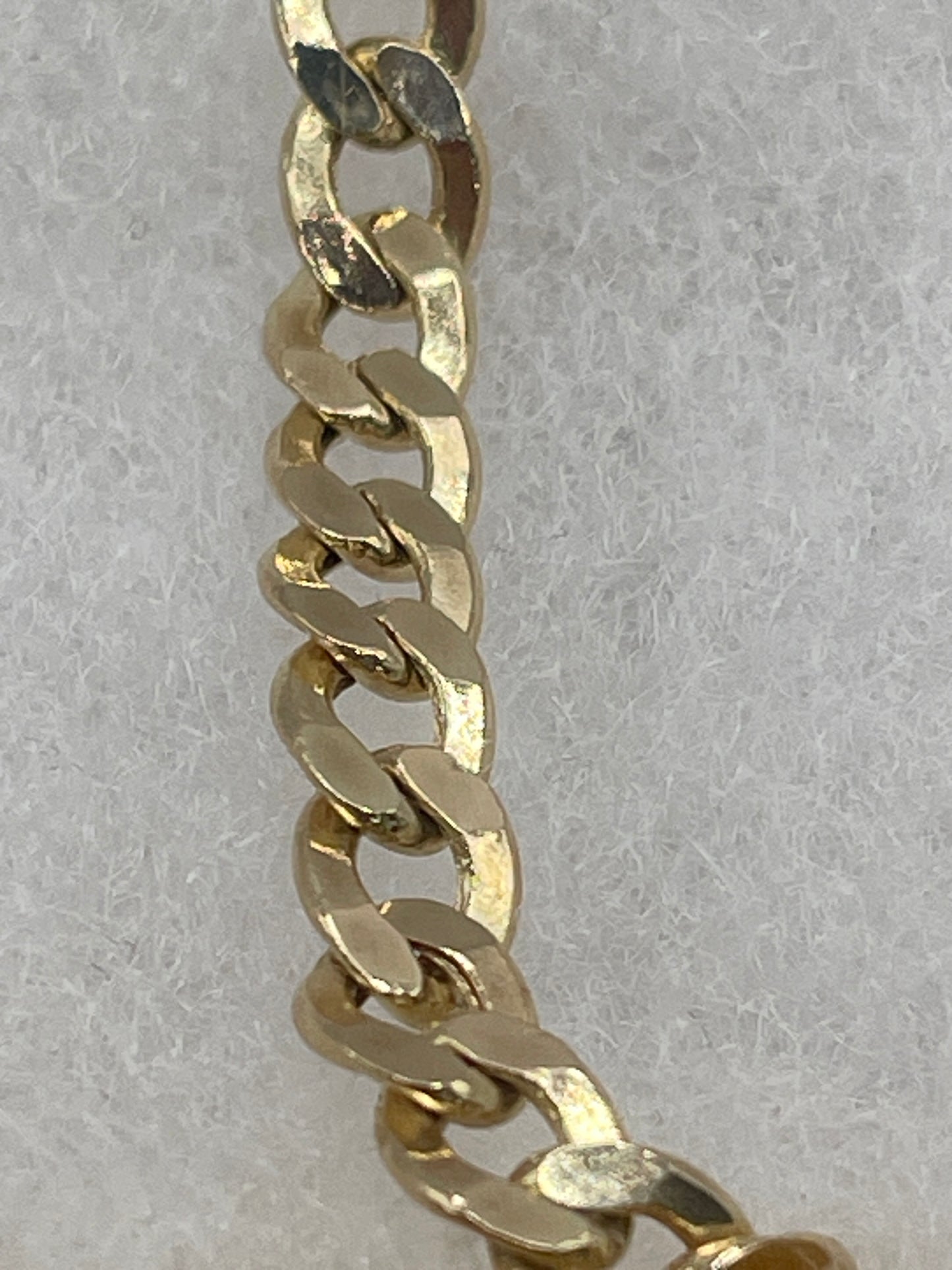 Cuban Hollow Bracelet 10k