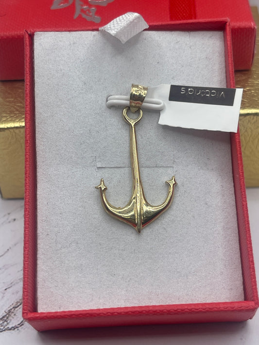 Anchor Pendant 10k