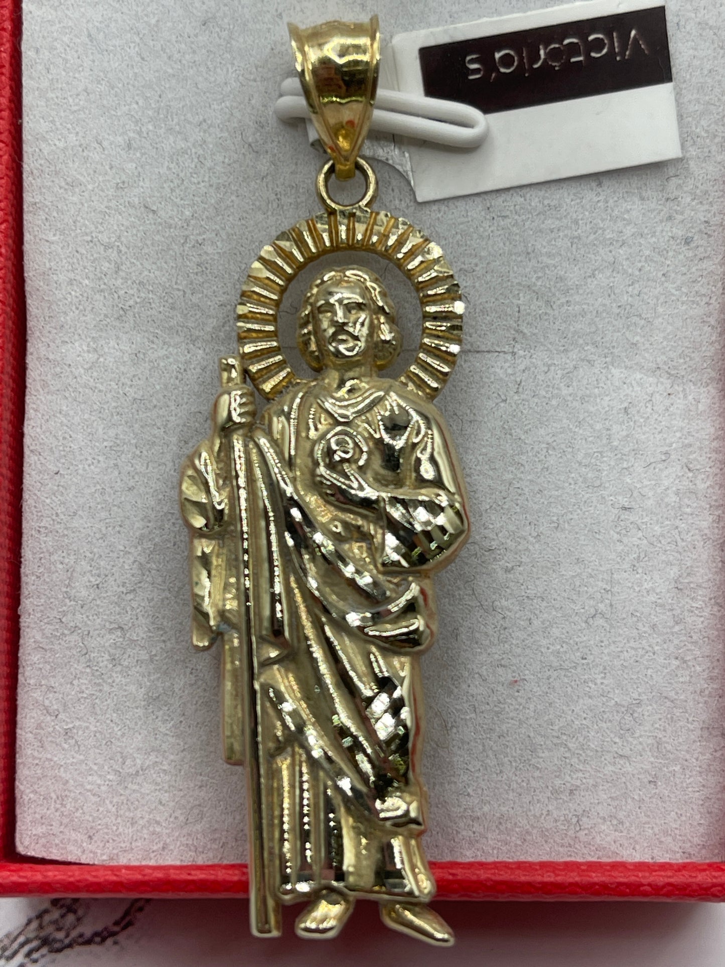St Judas Pendent 10k