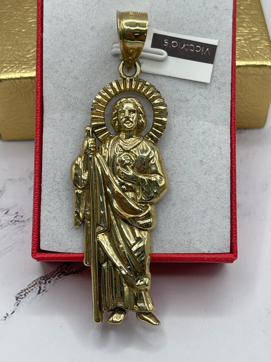 St Judas Pendent 10k