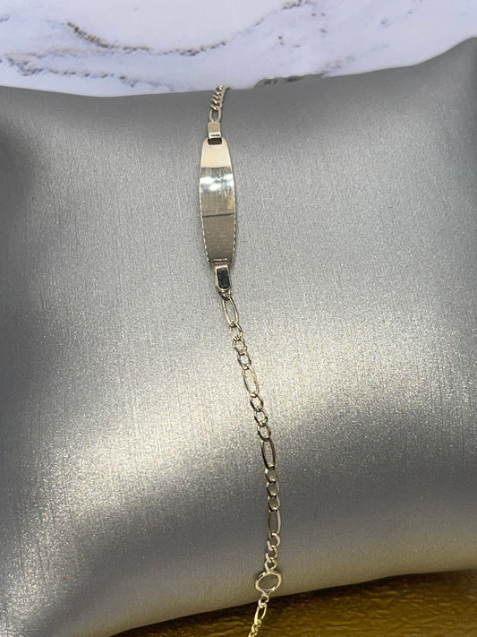 Figaro ID Bracelet (kids) 10k