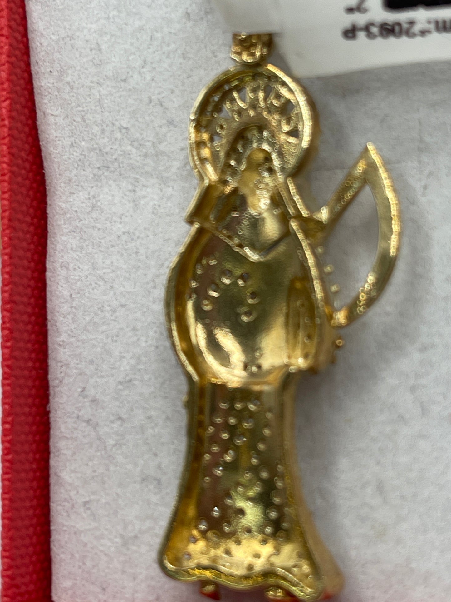 St Muerte Cz Pendent 10k