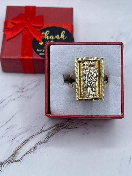 St Judas Rectangle Ring 10k