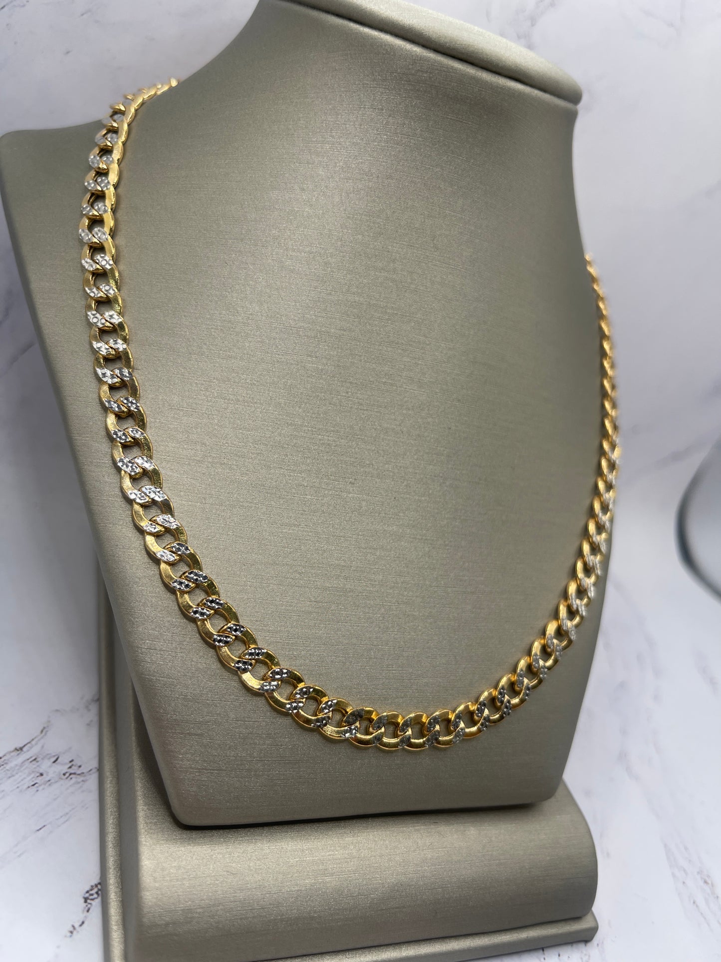 Cuban DC Semi-Solid Chain 10k