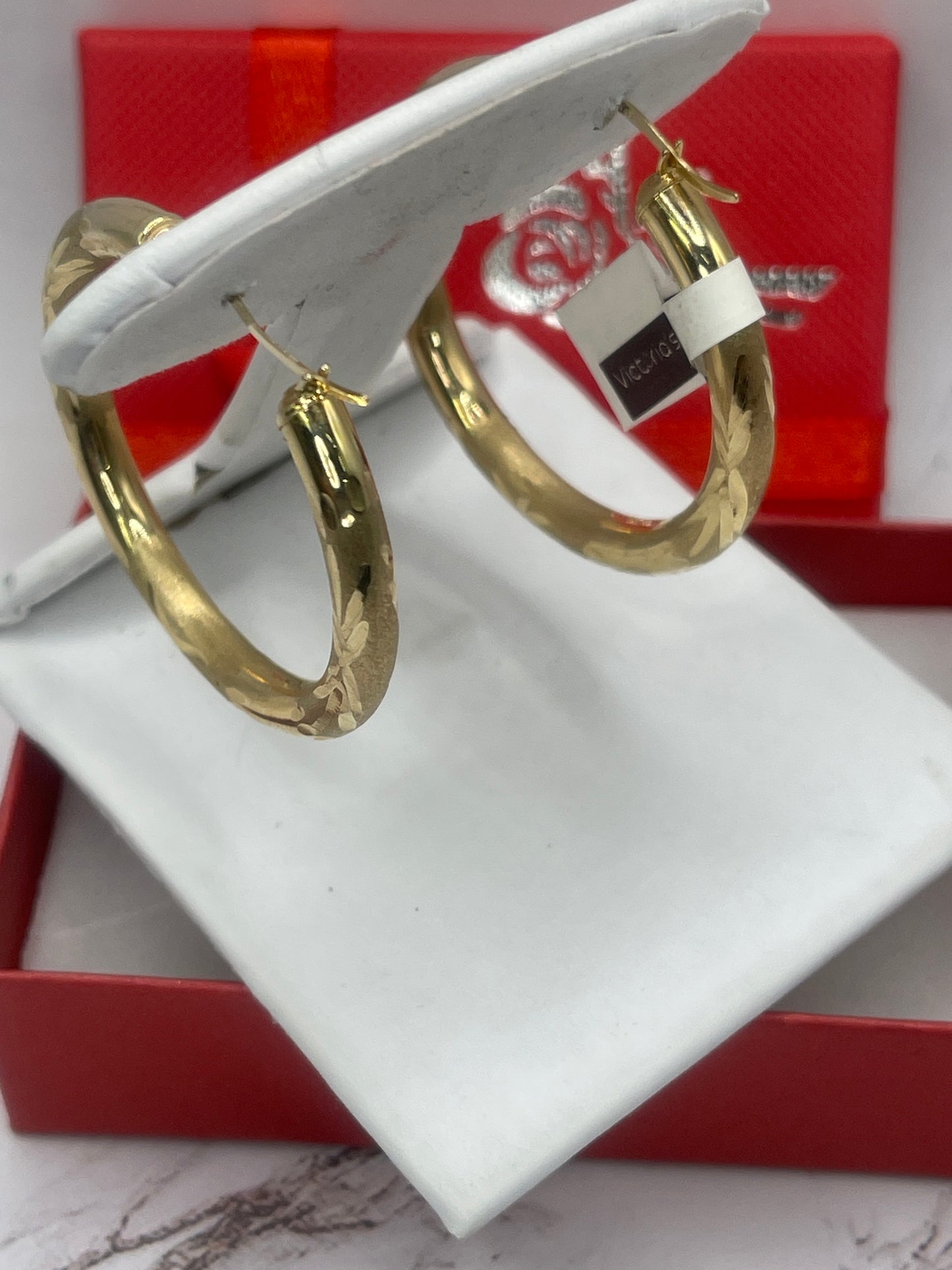 Hoop Earrings 14k