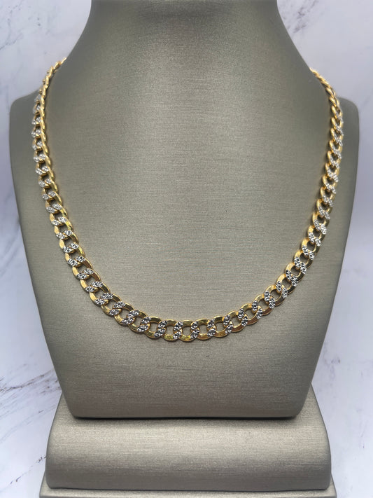 Cuban DC Semi-Solid Chain 10k