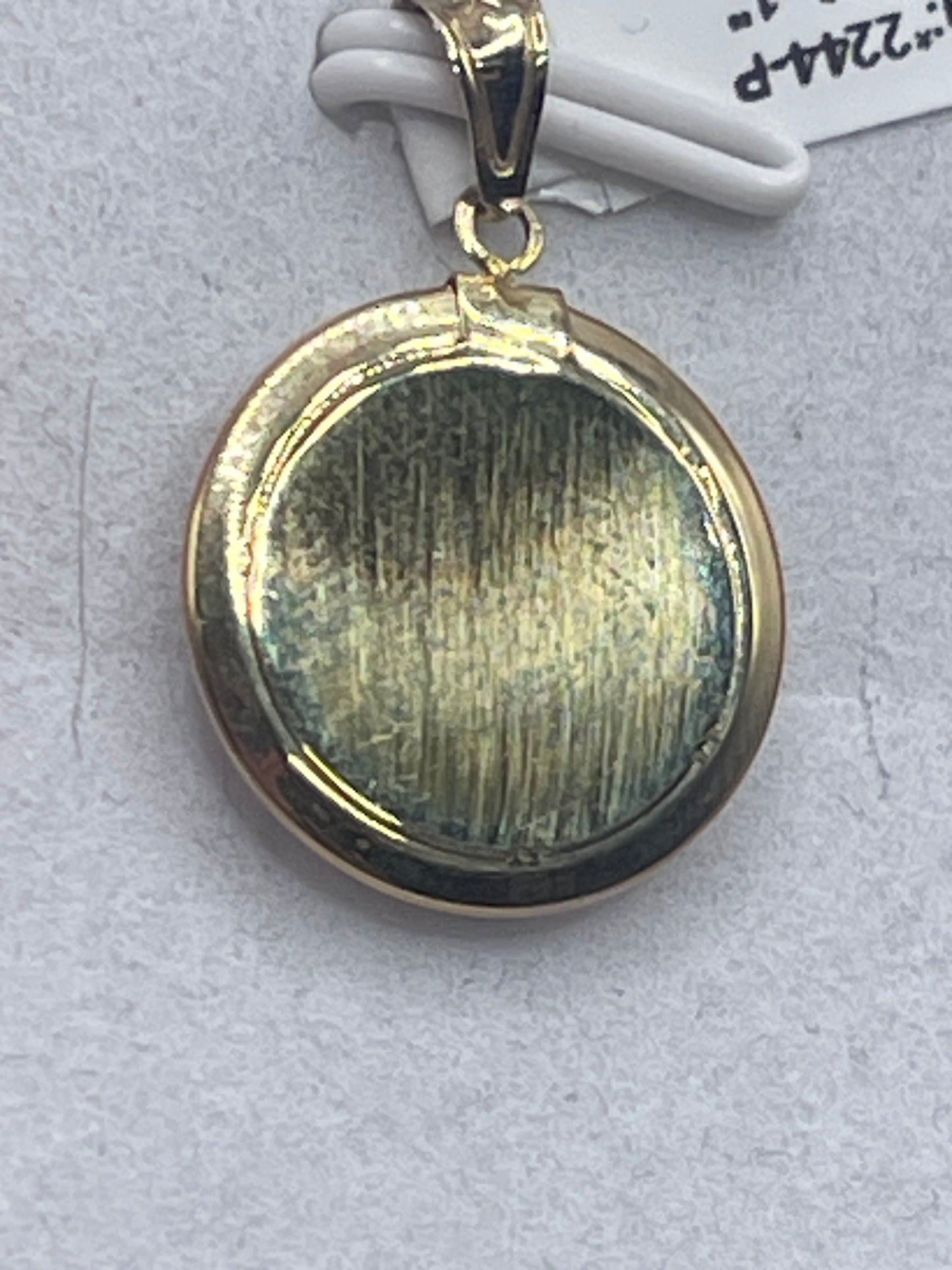 Medallion Jesus Pendent 10k