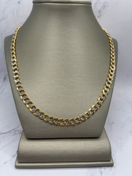 Cuban DC Semi-Solid Chain 10k