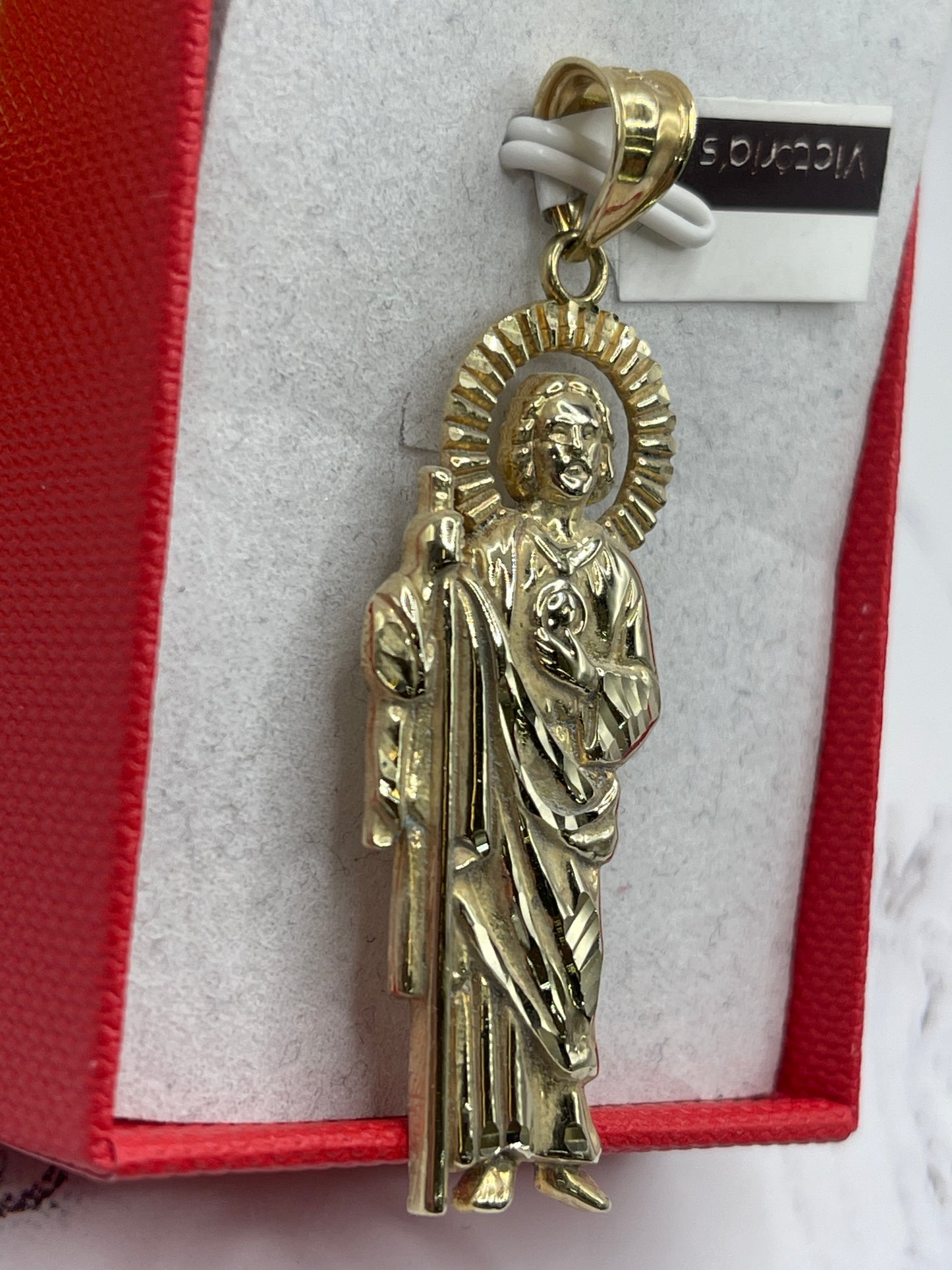 St Judas Pendent 10k