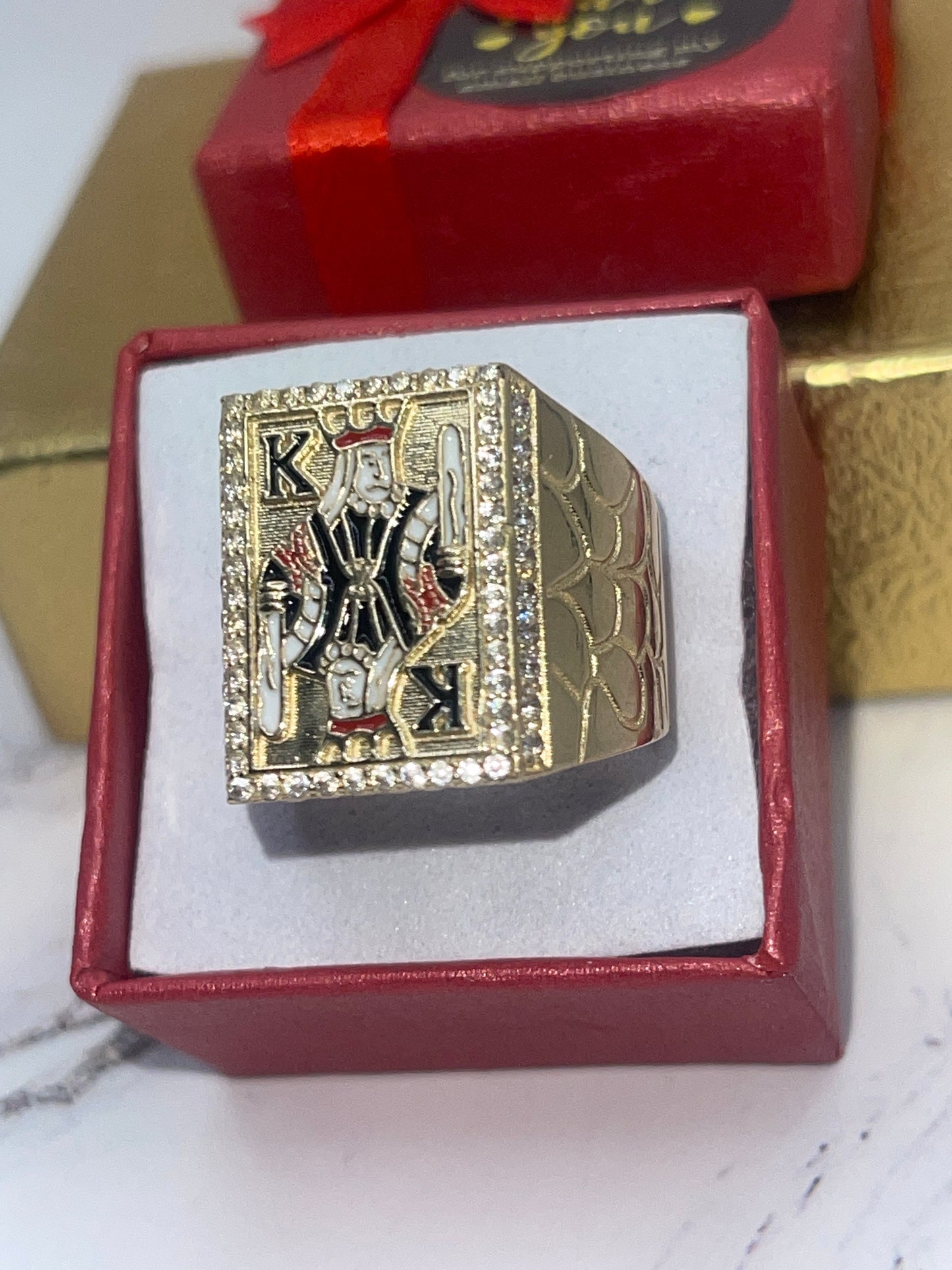 King Men Ring 10k