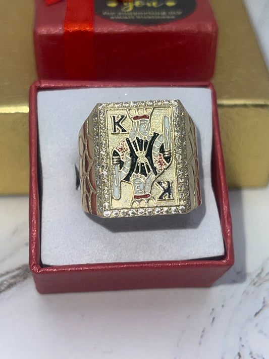 King Men Ring 10k