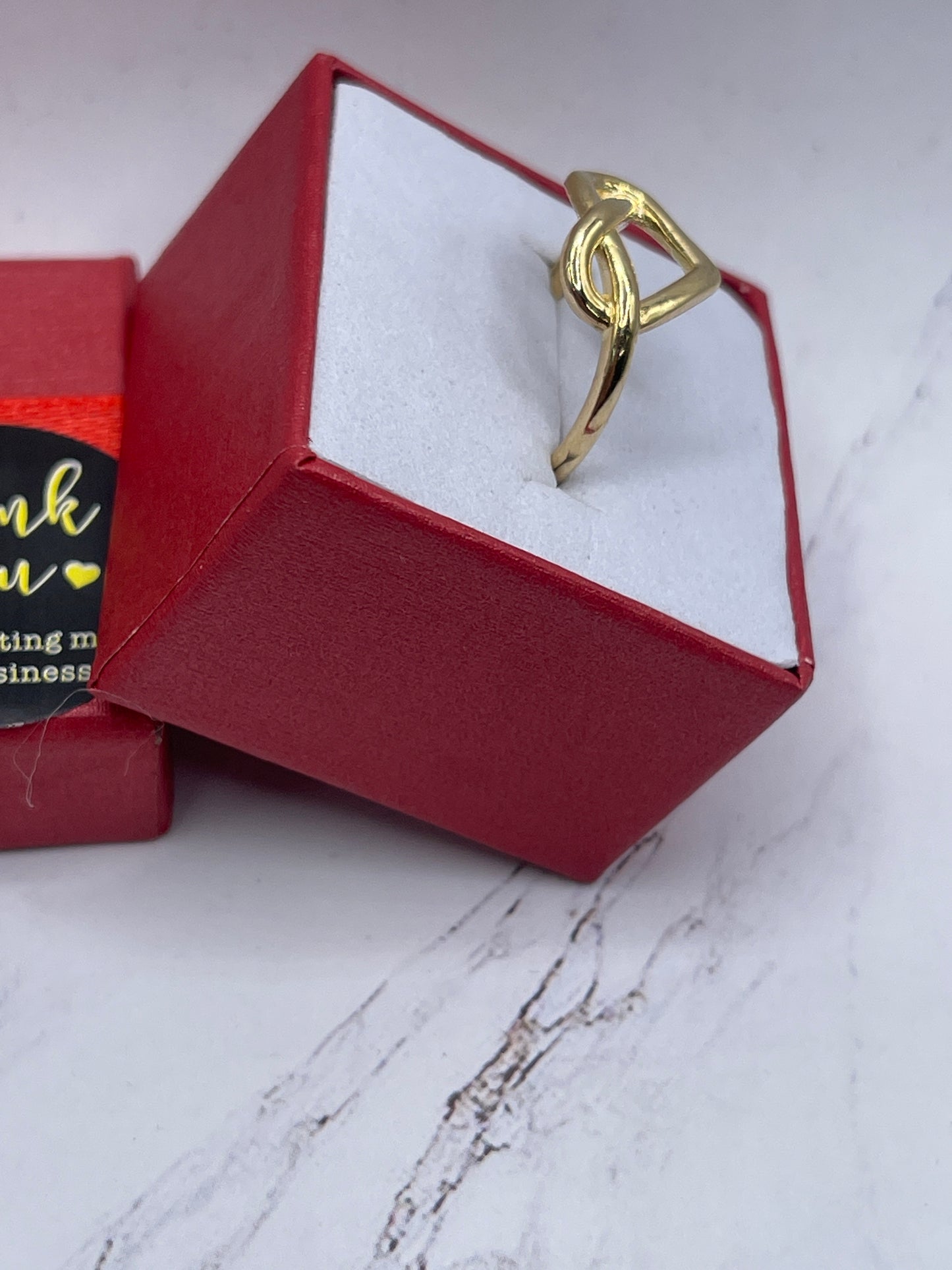 Heart Tight Ring 10k