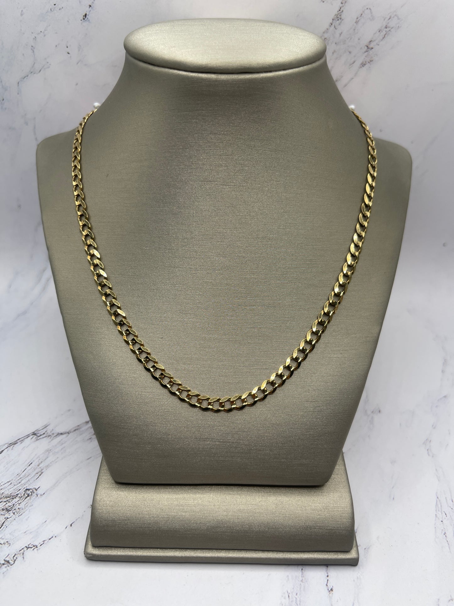 Cuban Solid Chain 14k
