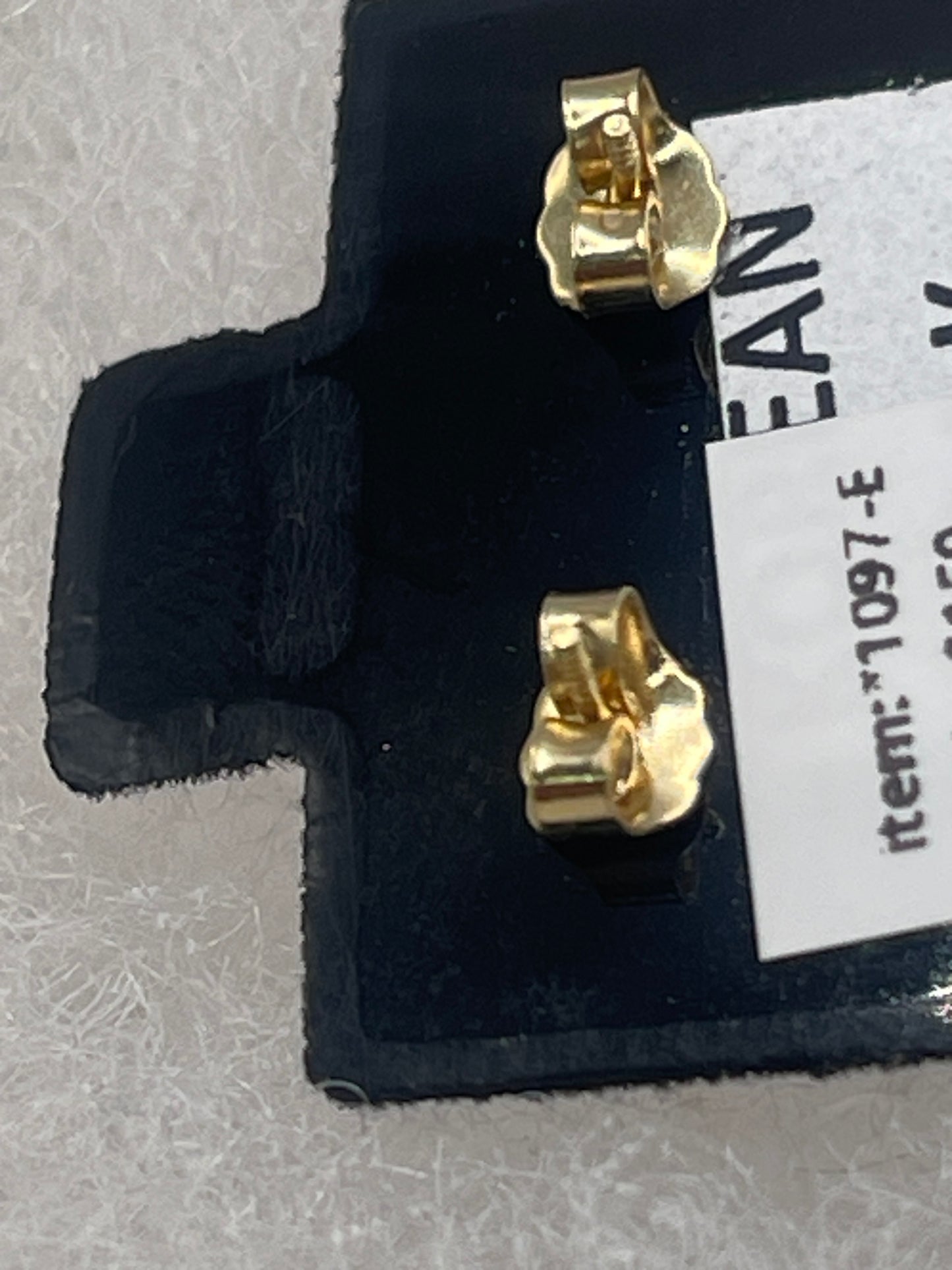 Crown Cz 15 Earrings 14k