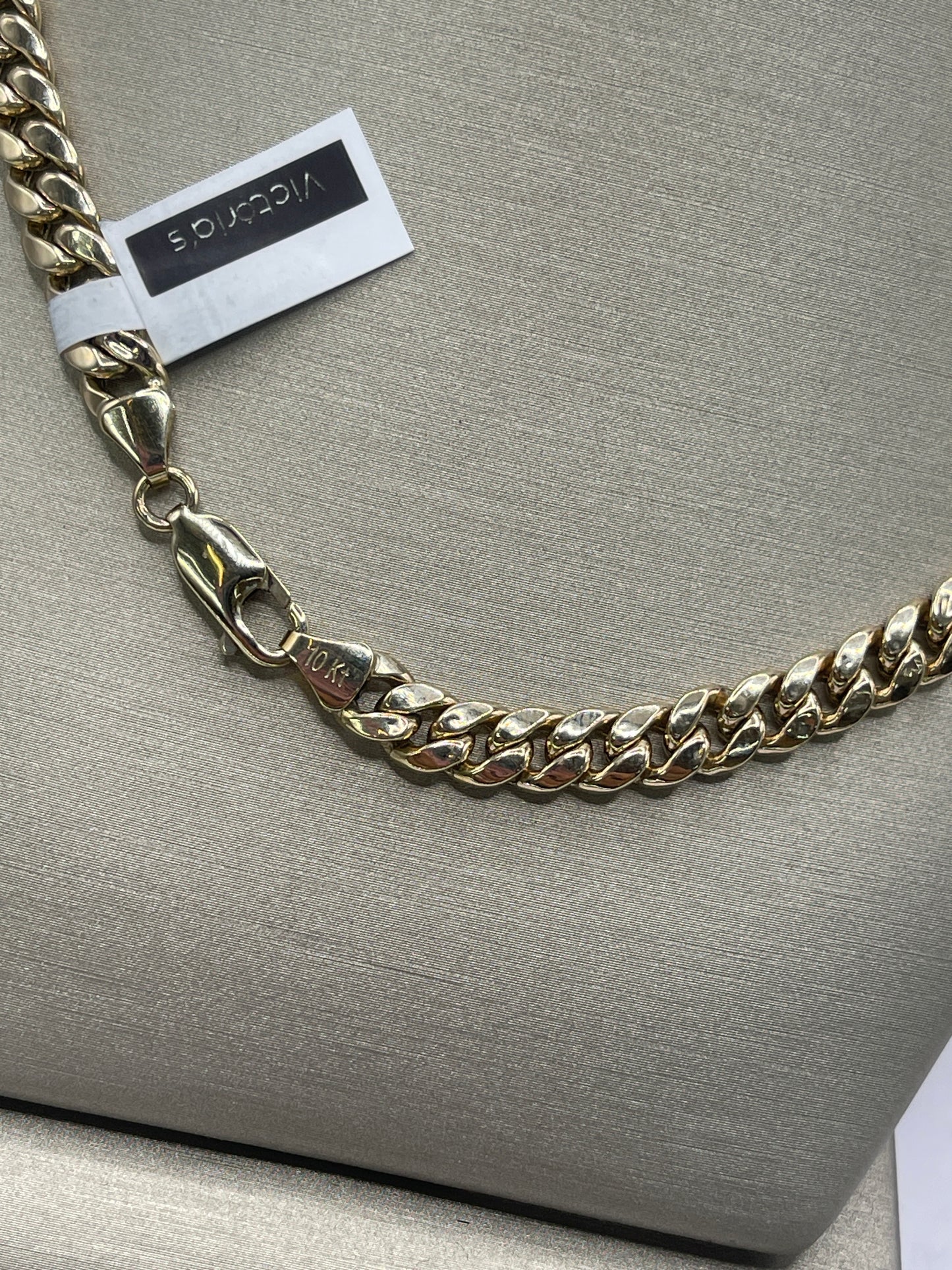 Cuban Semi-Solid Chain 10k